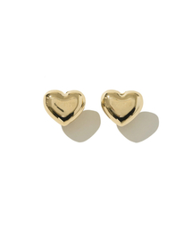 Heart Chocolate Earing Gold