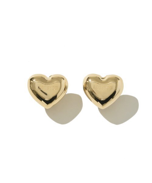 LOTSYOU(ロッツユー)の「Heart Chocolate Earing Gold(ピアス(両耳用)・レディース・その他・O/S)」の2枚目の写真