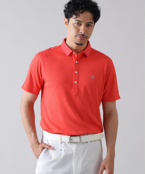 St ANDREWS(セントアンドリュース)の「【St ANDREWS】【吸水速乾】【UVカット】ポップコーンストレッチ半袖ポロシャツ (MENS)(ポロシャツ・メンズ・ピンク/ネイビー/ホワイト・LL/M/L)」の3枚目の写真