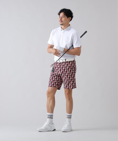 St ANDREWS(セントアンドリュース)の「【St ANDREWS】【吸水速乾】【UVカット】ポップコーンストレッチ半袖ポロシャツ (MENS)(ポロシャツ・メンズ・ピンク/ネイビー/ホワイト・LL/M/L)」の5枚目の写真