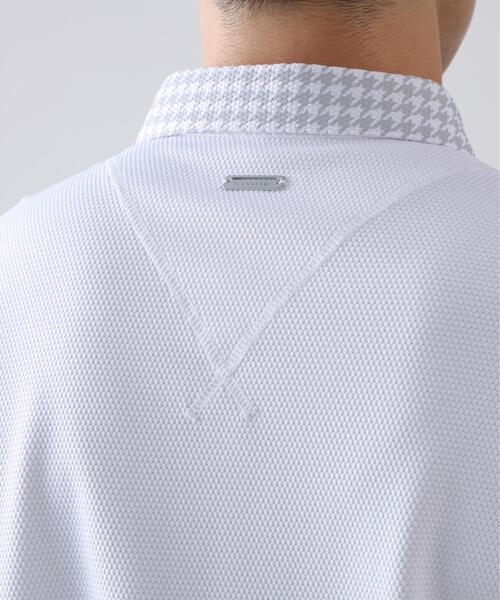 St ANDREWS(セントアンドリュース)の「【St ANDREWS】【吸水速乾】【UVカット】ポップコーンストレッチ半袖ポロシャツ (MENS)(ポロシャツ・メンズ・ピンク/ネイビー/ホワイト・LL/M/L)」の6枚目の写真