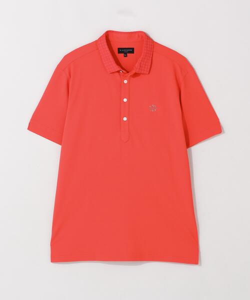 St ANDREWS(セントアンドリュース)の「【St ANDREWS】【吸水速乾】【UVカット】ポップコーンストレッチ半袖ポロシャツ (MENS)(ポロシャツ・メンズ・ピンク/ネイビー/ホワイト・LL/M/L)」の14枚目の写真