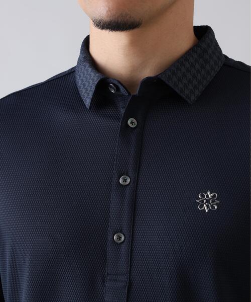 St ANDREWS(セントアンドリュース)の「【St ANDREWS】【吸水速乾】【UVカット】ポップコーンストレッチ半袖ポロシャツ (MENS)(ポロシャツ・メンズ・ピンク/ネイビー/ホワイト・LL/M/L)」の22枚目の写真