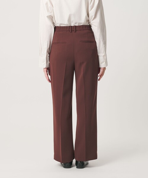 BEAUTY&YOUTH UNITED ARROWS(ビューティーアンドユースユナイテッドアローズ)の「レギュラー ストレート タックパンツ ウォッシャブル 防シワ(その他パンツ・レディース・ブラック/ブラウン系/ナチュラル・L/XS/S/M)」の15枚目の写真