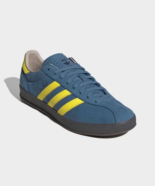 adidas（アディダス）の「アディダス ガゼル インドア プロ シューズ / Adidas Gazelle Indoor Pro Shoes / アディダスオリジナルス adidas Originals スニーカー（スニーカー・メンズ・ブルー・27.0cm/27.5cm/25.5cm/26.0cm/26.5cm/25.0cm/29.0cm/28.0cm/28.5cm/23.5cm/23.0cm/24.0cm/24.5cm）」の4枚目の写真