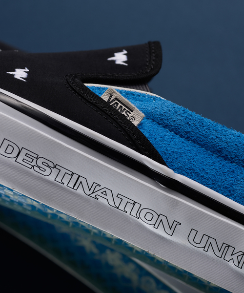 Liberaiders(リベレイダース)の「Liberaiders / リベレイダース × VANS / ヴァンズ LX クラシック スリッポン 98(スリッポン・メンズ・ブラック・29cm/28cm/27.5cm/27cm/26.5cm/26cm)」の7枚目の写真