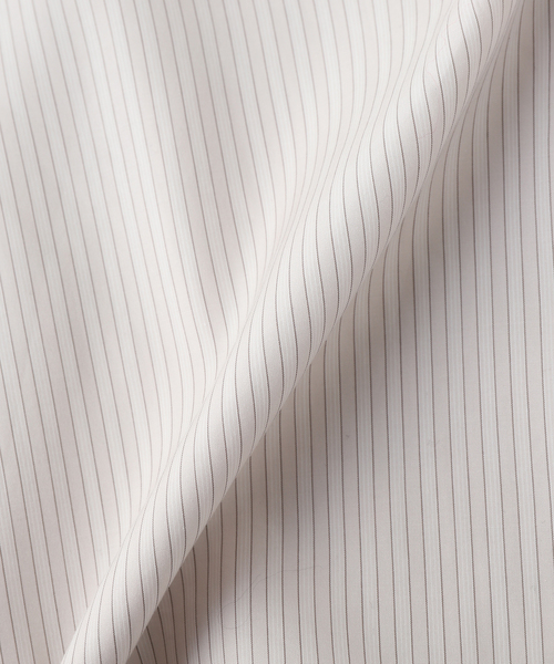 MATSUFUJI(マツフジ)の「MATSUFUJI / マツフジ STRIPE UTILITY SHIRT(シャツ/ブラウス・メンズ・ホワイト系その他・2/3)」の5枚目の写真