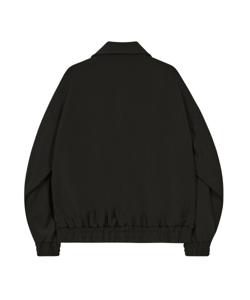 VIVABROWN（ビバブラウン）の「85-VIVA015 [ニュートラル] カラーブルゾン ミニマルジャケット ブラック（ブルゾン・レディース・その他・FREE）」の13枚目の写真