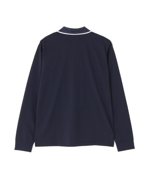 Jack Bunny!!（ジャックバニー）の「吸水速乾　長袖ポロシャツ（ポロシャツ・メンズ・ホワイト/ネイビー・LARGE/MEDIUM/X-LARGE）」の10枚目の写真