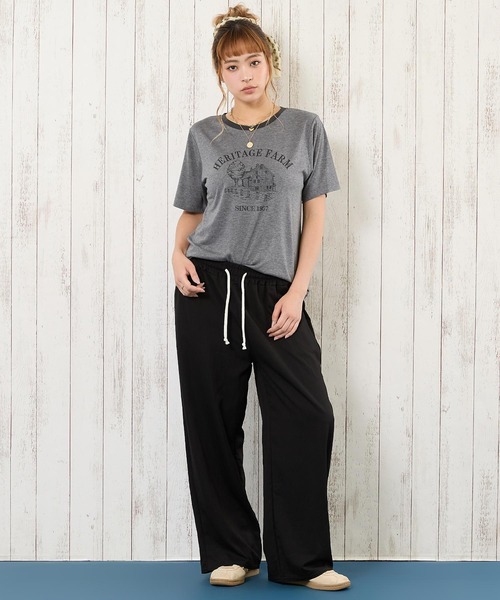 anap mimpi(アナップミンピ)の「リラックス イージーパンツ(その他パンツ・レディース・ブラック/ピンク・F)」の20枚目の写真