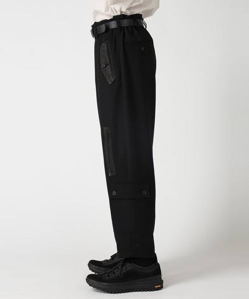 Yohji Yamamoto(ヨウジヤマモト)の「【Yohji Yamamoto】HW-P20-834 PANTS(その他パンツ・メンズ・ブラック・3)」の6枚目の写真