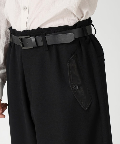 Yohji Yamamoto(ヨウジヤマモト)の「【Yohji Yamamoto】HW-P20-834 PANTS(その他パンツ・メンズ・ブラック・3)」の3枚目の写真