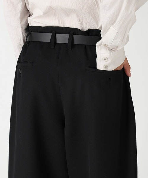 Yohji Yamamoto(ヨウジヤマモト)の「【Yohji Yamamoto】HW-P20-834 PANTS(その他パンツ・メンズ・ブラック・3)」の2枚目の写真