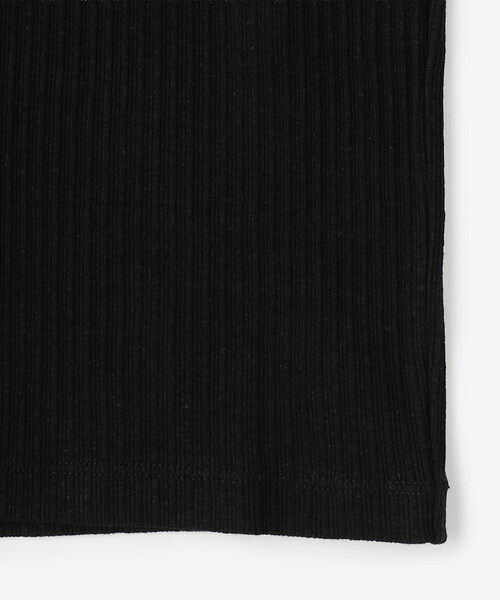 ORCIVAL（オーシバル）の「ORCIVAL | クルーネック ライトリブカットソー WOMEN（Tシャツ/カットソー・レディース・チャコール/ブラック・1/2）」の7枚目の写真