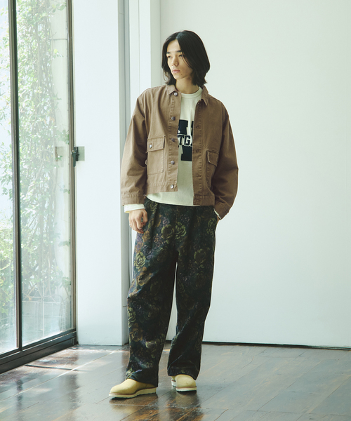 JOURNAL STANDARD(ジャーナルスタンダード)の「ヴィンテージ ツイル ワーク ジャケット(その他アウター・メンズ・ブラック/ベージュ/パープル・MEDIUM/LARGE)」の11枚目の写真
