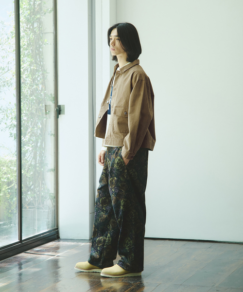 JOURNAL STANDARD(ジャーナルスタンダード)の「ヴィンテージ ツイル ワーク ジャケット(その他アウター・メンズ・ブラック/ベージュ/パープル・MEDIUM/LARGE)」の13枚目の写真