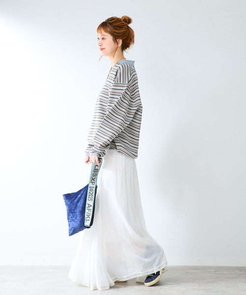 B.C STOCK(ベーセーストック)の「MILANORIB SKIPPER SHIRTS(ニット/セーター・メンズ・チャコールグレー/ブラウン/アイボリー・MEDIUM/LARGE)」の22枚目の写真