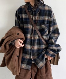 Vintage Check Oversized Shirt ヴィンテージチェックオーバーサイズシャツ