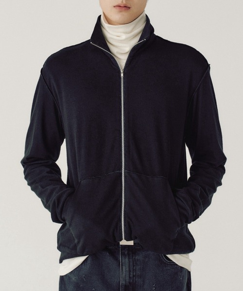 MMIC(エムエムアイシー)の「【MMIC】DENSITY ZIP-UP / 【エムエムアイシー】デンシティ-ジップアップスウェット(スウェット・メンズ・ネイビー/グレー/ブラック・L/M)」の2枚目の写真