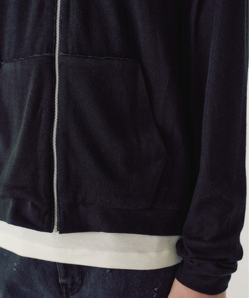 MMIC(エムエムアイシー)の「【MMIC】DENSITY ZIP-UP / 【エムエムアイシー】デンシティ-ジップアップスウェット(スウェット・メンズ・ネイビー/グレー/ブラック・L/M)」の9枚目の写真