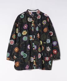 オリジナル総柄Pt ギャザーシャツ W