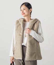 タフタファーリバーシブルジレ