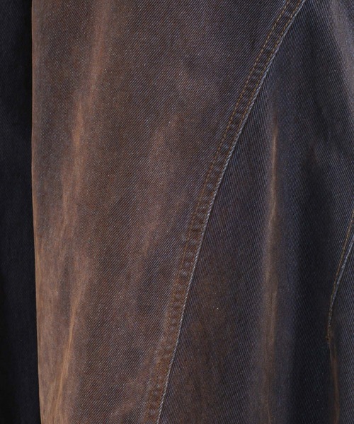HARE(ハレ)の「3ディメンションフロッキーデニムパンツ(HARE)(デニムパンツ・メンズ・ブラック系その他/レッド系その他/グレー系その他・MEDIUM/LARGE/SMALL)」の4枚目の写真