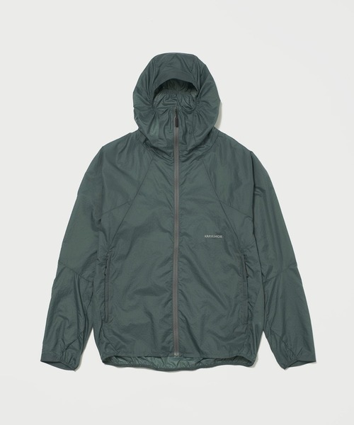 karrimor(カリマー)の「windermere hoodie W's(ナイロンジャケット・レディース・マスタード/スミクロ/セージグリーン・S/L/M)」の2枚目の写真