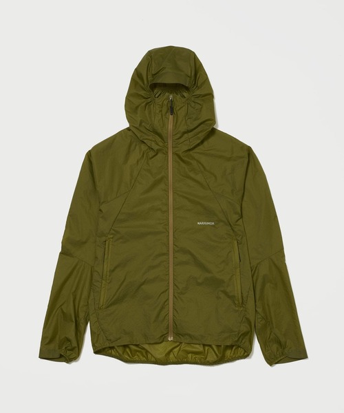 karrimor(カリマー)の「windermere hoodie W's(ナイロンジャケット・レディース・マスタード/スミクロ/セージグリーン・S/L/M)」の3枚目の写真