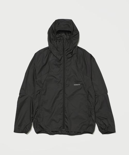 karrimor(カリマー)の「windermere hoodie W's(ナイロンジャケット・レディース・マスタード/スミクロ/セージグリーン・S/L/M)」の4枚目の写真