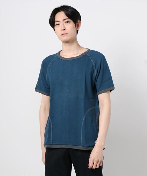 gym master(ジムマスター)の「スウェット クルーネック(Tシャツ/カットソー・メンズ・ネイビー/その他/グリーン/レッド/杢グレー/ブルー・MEDIUM/LARGE/X-LARGE/SMALL)」の4枚目の写真