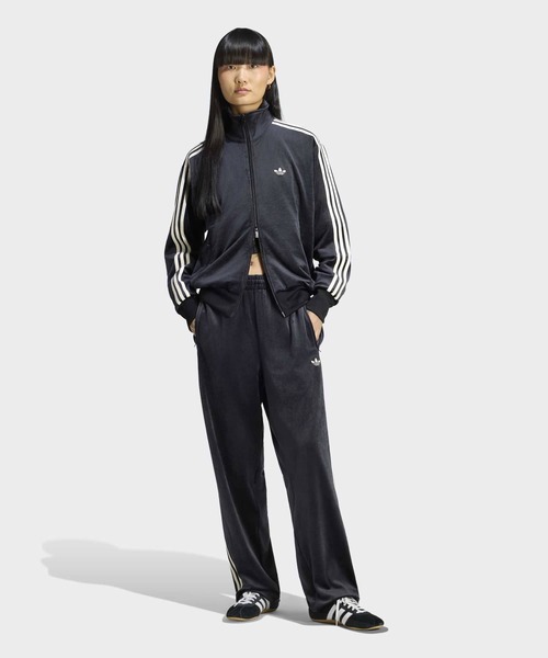 adidas(アディダス)の「ファイヤーバード ベロア トラックトップ / ジャージ / トラックジャケット / アディダスオリジナルス adidas Originals(ジャージ・メンズ・ブラック・SMALL/MEDIUM/LARGE/X-LARGE/X-SMALL/XX-SMALL/XX-LARGE/3XL)」の5枚目の写真