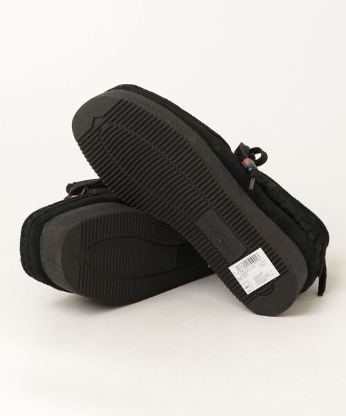 Clarks Originals(クラークスオリジナルズ)の「WBWedge Fringe / ワラビーウェッジフリンジ (ブラックスエード)(モカシン/デッキシューズ・レディース・ブラック・UK6/UK5.5/UK5/UK4.5/UK4/UK3.5)」の8枚目の写真