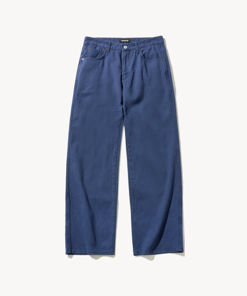 DENMADE(デンメイド)の「DEN761 Raw Routine ワイドチノ(フェイドブルー)(その他パンツ・メンズ・その他・S/M/L/XL)」の2枚目の写真