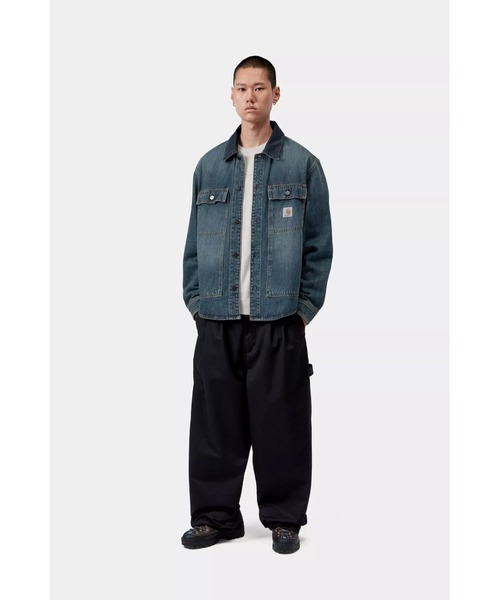 Carhartt WIP（カーハートダブリューアイピー）の「Oakland Shirt Jac（デニムジャケット・メンズ・ブルー系その他3・LARGE/MEDIUM/SMALL）」の5枚目の写真