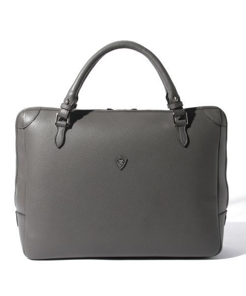 CHAMBORD SELLIER(シャンポールセリエ)の「CHAMBORD SELLIER / RIVAU ブリーフケース(ビジネスバッグ・メンズ・グレー/ネイビー・ONE SIZE)」の3枚目の写真