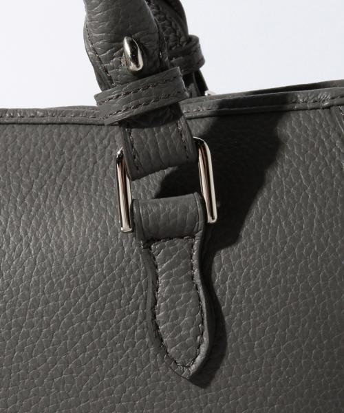 シャンポールセリエ　ブリーフ　ビジネスバッグ　Rivau ブラック　シボ革 CHAMBORD SELLIER / RIVAU ブリーフケース（ビジネスバッグ