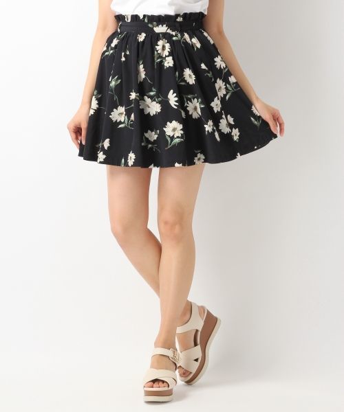 Heather（ヘザー）の「ビンテージフラワーキュロット　717080（その他パンツ・レディース・オフホワイト/ライトイエロー/ネイビー・FREE）」の15枚目の写真