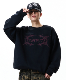 CRITIC（クリティック）の「SPIKE WORMHOLE SWEAT SHIRTS BLACK（スウェット）」