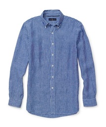 POLO RALPH LAUREN | ストライプド リネン スポーツ シャツ(シャツ/ブラウス)