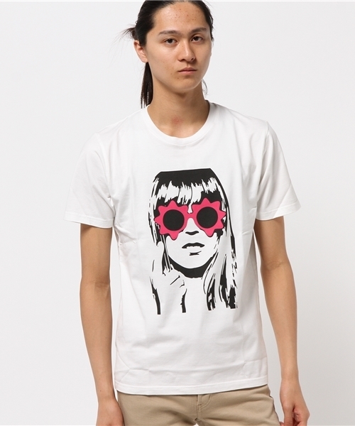 HYSTERIC GLAMOUR(ヒステリックグラマー)の「JOIN THE VACATION pt T-SH(Tシャツ/カットソー・メンズ・ホワイト/ネイビー/トップグレー・LARGE/MEDIUM/SMALL/X-LARGE)」の18枚目の写真