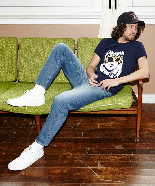 HYSTERIC GLAMOUR(ヒステリックグラマー)の「JOIN THE VACATION pt T-SH(Tシャツ/カットソー・メンズ・ホワイト/ネイビー/トップグレー・LARGE/MEDIUM/SMALL/X-LARGE)」の12枚目の写真