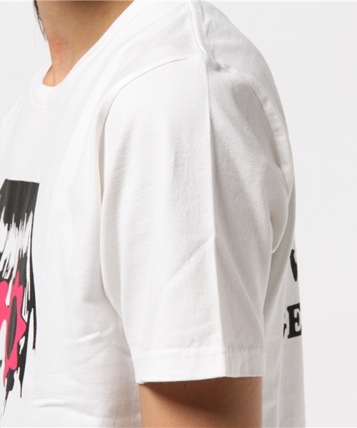 HYSTERIC GLAMOUR(ヒステリックグラマー)の「JOIN THE VACATION pt T-SH(Tシャツ/カットソー・メンズ・ホワイト/ネイビー/トップグレー・LARGE/MEDIUM/SMALL/X-LARGE)」の7枚目の写真