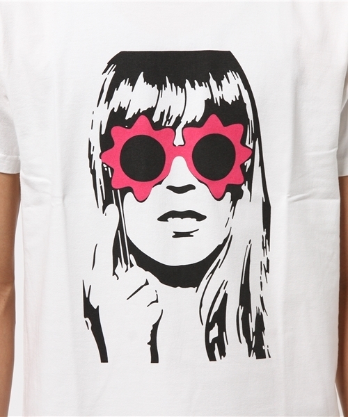 HYSTERIC GLAMOUR(ヒステリックグラマー)の「JOIN THE VACATION pt T-SH(Tシャツ/カットソー・メンズ・ホワイト/ネイビー/トップグレー・LARGE/MEDIUM/SMALL/X-LARGE)」の8枚目の写真