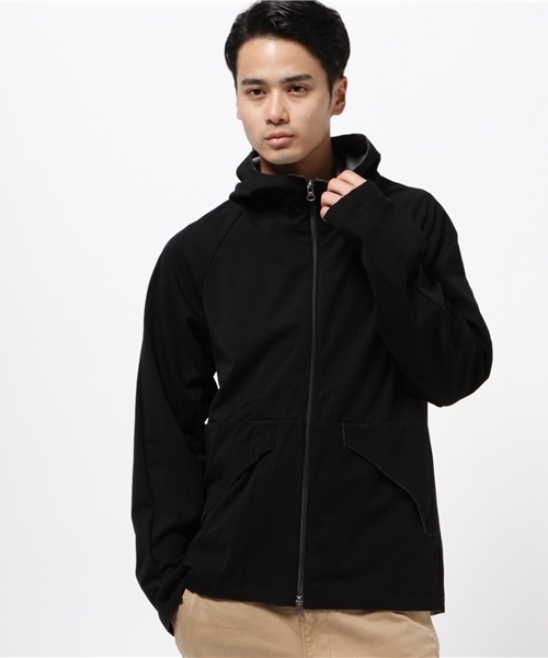 Comme Ca Ism コムサイズム の 2種類の生地をボンディングしたマウンテンパーカー マウンテンパーカー Wear