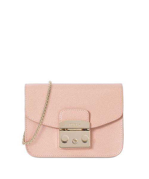 FURLA(フルラ)の「メトロポリス ミニ クロスボディバッグ(ショルダーバッグ)」|ライトピンク