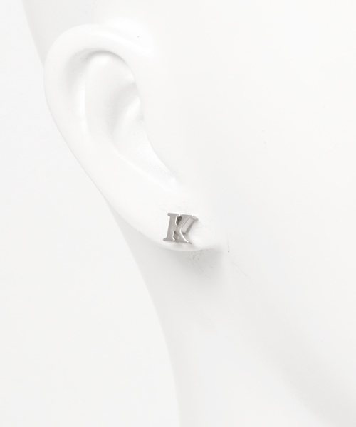 ANCHOR(アンカー)の「アルファベットピアス K(ピアス(片耳用)・メンズ・シルバー・FREE)」の3枚目の写真