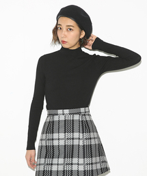 SLY | CUT RIB TURTLE TOPS(Tシャツ/カットソー)