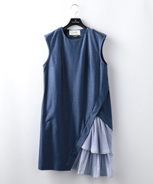 AVIE | 【AVIE】WOMENS 別注サイドプリーツワンピース -0170-160604-(ワンピース)