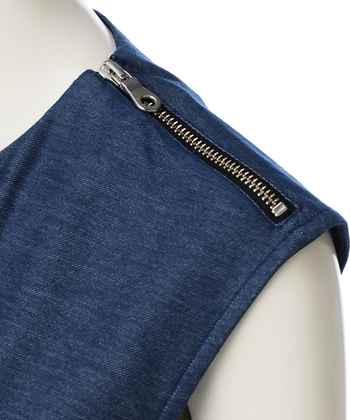 AVIE(アビィ)の「【AVIE】WOMENS 別注サイドプリーツワンピース -0170-160604-(ワンピース・レディース・ネイビー・38)」の4枚目の写真